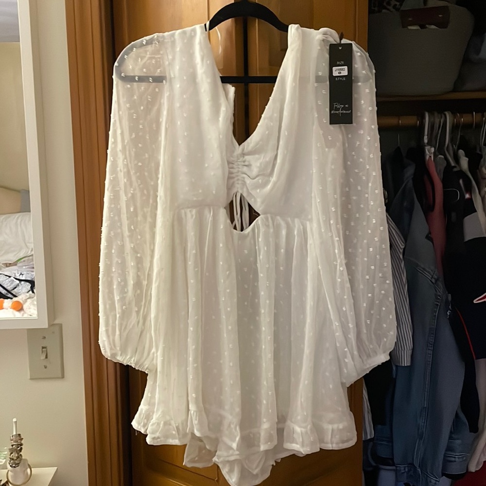White Romper